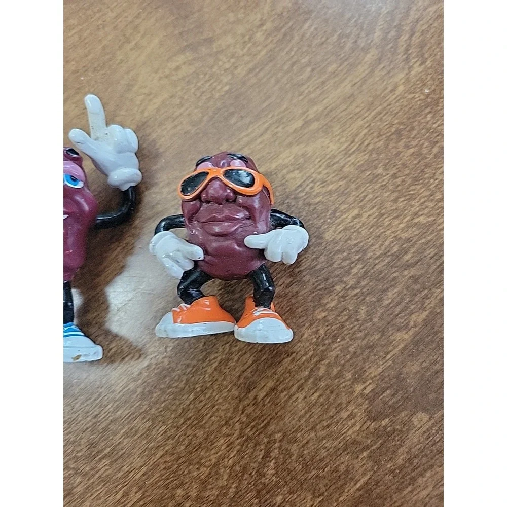 California Raisons 1980'S PVC figures Vtg  toys‎